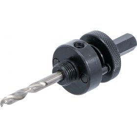   BGS DIY Upínací držiak pre vykružovacie píly | so strediacim vrtákom (BGS 50399)