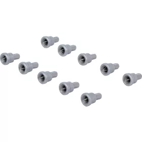   BGS DIY Sada bitov s hlbokým dorazom | pre sádrokartonové dosky | pohon vonkajší šesťhran 6,3 mm (1/4") | krížová drážka PH2 | 10-dielna (BGS 50408)