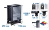 BGS technic Dielenský vozík | 8 zásuviek | s 296 nástrojmi (BGS 5051)