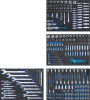 BGS technic Dielenský vozík | 8 zásuviek | s 296 nástrojmi (BGS 5051)
