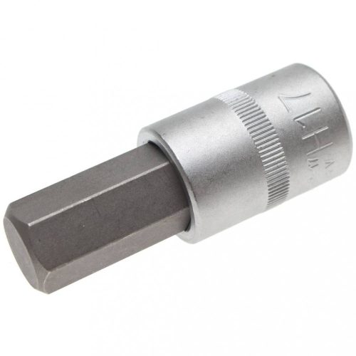 BGS technic Hlavica-bit | 12.5 mm (1/2") uchytenie | vnútorný šesťhran | 17 mm (BGS 5052-17)