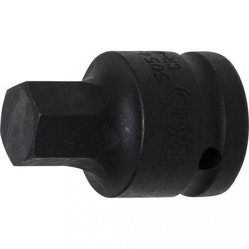 BGS technic Rázová hlavica-bit | 20 mm (3/4") uchytenie | vnútorný šesťhran | 19 mm (BGS 5054-19)
