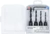 BGS DIY sada vrtákov do dreva so zahlbovačom, 4 ks (50790)
