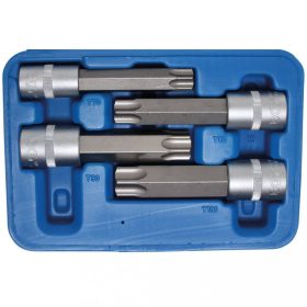   BGS technic Súprava nástrčných hlavíc | 12.5 mm (1/2") uchytenie | MAXI, T-Star s dierou (pre Torx) | 4 ks (BGS 5103)