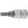 BGS technic Hlavica-bit | 6.3 mm (1/4") uchytenie | Spline (pre XZN) M5 (BGS 5105-M5)