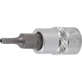   BGS technic Nástrčná hlavica | 6,3 mm (1/4") | vnútorný šesťhran s otvorom 2,5 mm (BGS 5156-2-5)