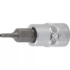   BGS technic Nástrčná hlavica | 6,3 mm (1/4") | vnútorný šesťhran s otvorom 2 mm (BGS 5156-2)