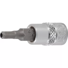   BGS technic Nástrčná hlavica | 6,3 mm (1/4") | vnútorný šesťhran s otvorom 4 mm (BGS 5156-4)
