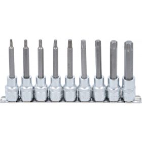   BGS technic Sada bitových hlavíc, 1/2", T-profil (Torx), 9 kusov (BGS 5177)