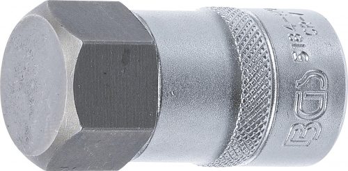 BGS technic Nástrčná hlavica | 12,5 mm (1/2") | vnútorný šesťhran 26 mm (BGS 5184-H26)