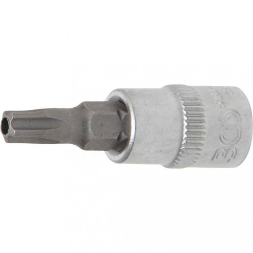 BGS technic Hlavica-bit | 6.3 mm (1/4") uchytenie | T-Star s dierou (pre Torx) TS27 (BGS 5184-TS27)