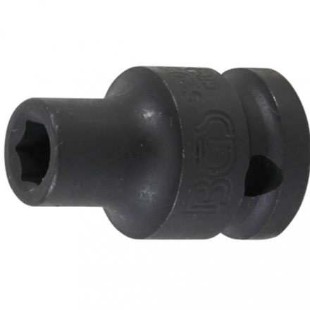 BGS technic Rázová hlavica, Šesťhran | 12.5 mm (1/2") uchytenie | 8 mm (BGS 5205-8)