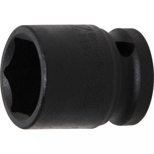 BGS technic Rázová hlavica, Šesťhran | 12.5 mm (1/2") uchytenie | 22 mm (BGS 5222)