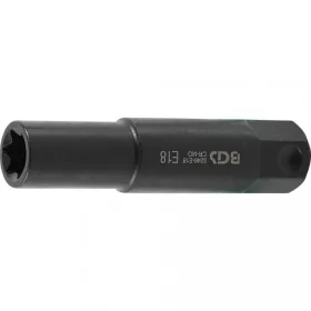   BGS technic Nástrčná hlavica, E-Typ, extra dlhá | 22 mm uchytenie | E18 (BGS 5246-E18)