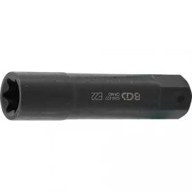   BGS technic Nástrčná hlavica, E-Typ, extra dlhá | 22 mm uchytenie | E22 (BGS 5246-E22)