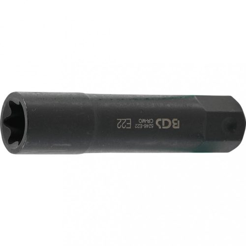 BGS technic Nástrčná hlavica, E-Typ, extra dlhá | 22 mm uchytenie | E22 (BGS 5246-E22)