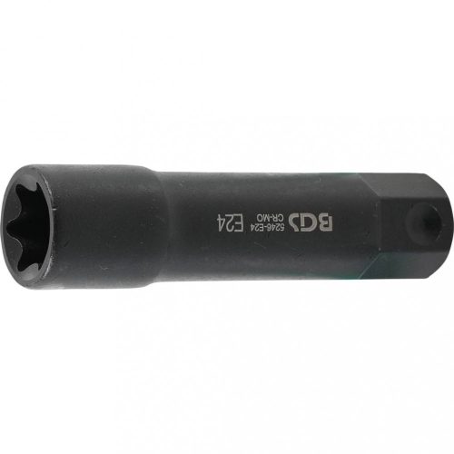 BGS technic Nástrčná hlavica, E-Typ, extra dlhá | 22 mm uchytenie | E24 (BGS 5246-E24)