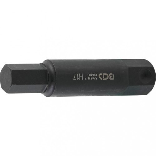 BGS technic Bit | dĺžka 100 mm | 22 mm uchytenie | vnútorný šesťhran 17 mm (BGS 5246-H17)