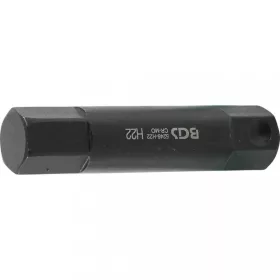   BGS technic Bit | dĺžka 100 mm | 22 mm uchytenie | vnútorný šesťhran 22 mm (BGS 5246-H22)