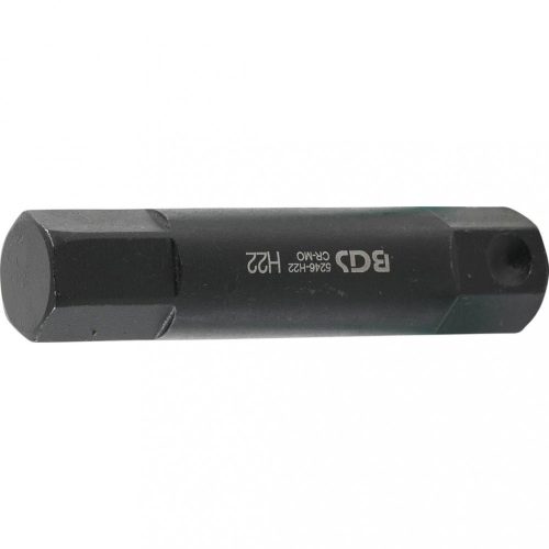 BGS technic Bit | dĺžka 100 mm | 22 mm uchytenie | vnútorný šesťhran 22 mm (BGS 5246-H22)