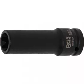   BGS technic Rázová nástrčná hlavica, E-Typ, dlhá | 20 mm (3/4") uchytenie | E26 (BGS 5250-E26)