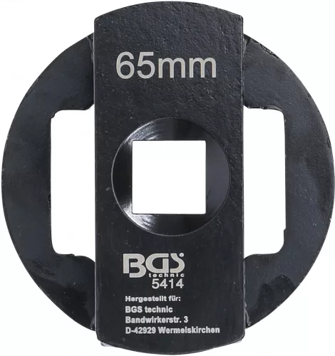 BGS technic Kľúč na matice náprav / zapuzdrenie kolies | pre nápravy BPW | 65 mm (BGS 5414)