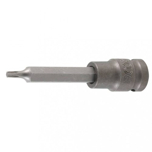 BGS technic Rázová hlavica-bit | dĺžka 100 mm | 12.5 mm (1/2") uchytenie | T-Star (pre Torx) T25 (BGS 5470)