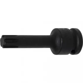   BGS technic Rázová nástrčná hlavica-bit | 12.5 mm (1/2") uchytenie | Spline (pre RIBE) M12 (BGS 5483-M12)