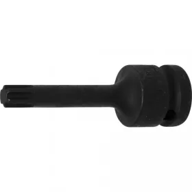  BGS technic Rázová nástrčná hlavica-bit | 12.5 mm (1/2") uchytenie | Spline (pre RIBE) M9 (BGS 5483-M9)