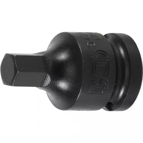   BGS technic Rázová nástrčná hlavica-bit | 12.5 mm (1/2") uchytenie | vnútorný šesťhran 10 mm (BGS 5485-10)