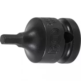   BGS technic Rázová nástrčná hlavica-bit | 12.5 mm (1/2") uchytenie | vnútorný šesťhran 5 mm (BGS 5485-5)
