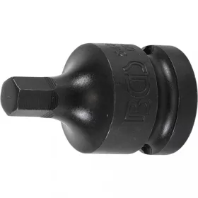   BGS technic Rázová nástrčná hlavica-bit | 12.5 mm (1/2") uchytenie | vnútorný šesťhran 8 mm (BGS 5485-8)