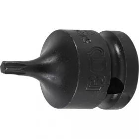   BGS technic Rázová nástrčná hlavica-bit | 12.5 mm (1/2") uchytenie | T-Star (pre Torx) T25 (BGS 5486-T25)