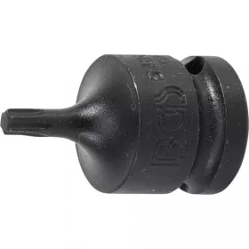   BGS technic Rázová nástrčná hlavica-bit | 12.5 mm (1/2") uchytenie | T-Star (pre Torx) T27 (BGS 5486-T27)