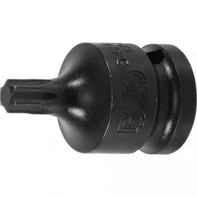   BGS technic Rázová nástrčná hlavica-bit | 12.5 mm (1/2") uchytenie | T-Star (pre Torx) T45 (BGS 5486-T45)