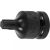 BGS technic Rázová nástrčná hlavica-bit | 12.5 mm (1/2") uchytenie | T-Star (pre Torx) T50 (BGS 5486-T50)