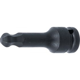   BGS technic Silová nástrčná hlavica | dĺžka 75 mm | 12,5 mm (1/2") | vnútorný šesťhran s okrúhlou hlavou 12 mm (BGS 5488-12)