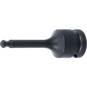   BGS technic Silová nástrčná hlavica | dĺžka 75 mm | 12,5 mm (1/2") | vnútorný šesťhran s okrúhlou hlavou 6 mm (BGS 5488-6)