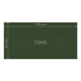 IWELD Ochranné sklo DIN 8 50x105mm (548950100008)