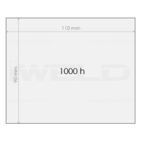IWELD Ochranné plexi 1000 hodín 90x110mm (548980003920)