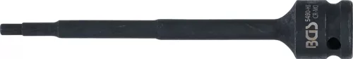 BGS technic Silová nástrčná hlavica | dĺžka 150 mm | 12,5 mm (1/2") pohon | vnútorný šesťhran 5 mm (5490-H5)