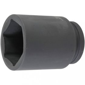   BGS technic Rázová nástrčná hlavica, E-Typ, Šesťhran, dlhá | 25 mm (1") uchytenie | 75 mm (BGS 5500-75)