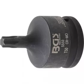   BGS technic Rázová hlavica-bit | 20 mm (3/4") | T-Star (pre Torx) T50 (BGS 5550)