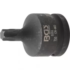   BGS technic Rázová hlavica-bit | 20 mm (3/4") | T-Star (pre Torx) T55 (BGS 5555)