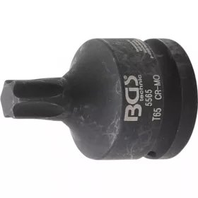   BGS technic Rázová hlavica-bit | 20 mm (3/4") | T-Star (pre Torx) T65 (BGS 5565)
