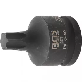   BGS technic Rázová hlavica-bit | 20 mm (3/4") | T-Star (pre Torx) T70 (BGS 5570)