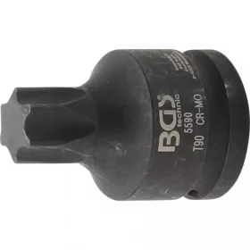   BGS technic Rázová hlavica-bit | 20 mm (3/4") | T-Star (pre Torx) T90 (BGS 5590)