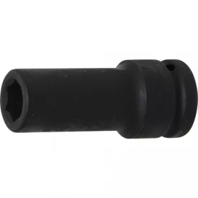   BGS technic Rázová nástrčná hlavica, šesťhran, dlhá | 20 mm (3/4") drive | 17 mm (BGS 5717)