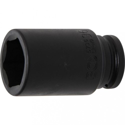 BGS technic Rázová nástrčná hlavica, šesťhran, dlhá | 20 mm (3/4") drive | 36 mm (BGS 5736)