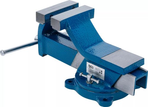 BGS technic Oceľový zverák | kované | Čeľuste 100 mm (58110)